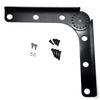 Tanabe Metal Industries Co., Ltd. Free Angle Adjustable Shelf Bracket, Black, 1 Piece