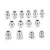 14PCS RC Shock Absorber Ball Head Iron RC Car Shock Damper Ball Head Spare Parts for ZD Racing 1 8 RC Cars