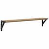Wall Shelves 2 pcs Artisan Oak 80 x 15 x 15.5 cm Wood Based Material