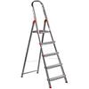 Ladder - ROLSER - Unica - Aluminum - 5 Rungs - Lightweight and Easy To Transport