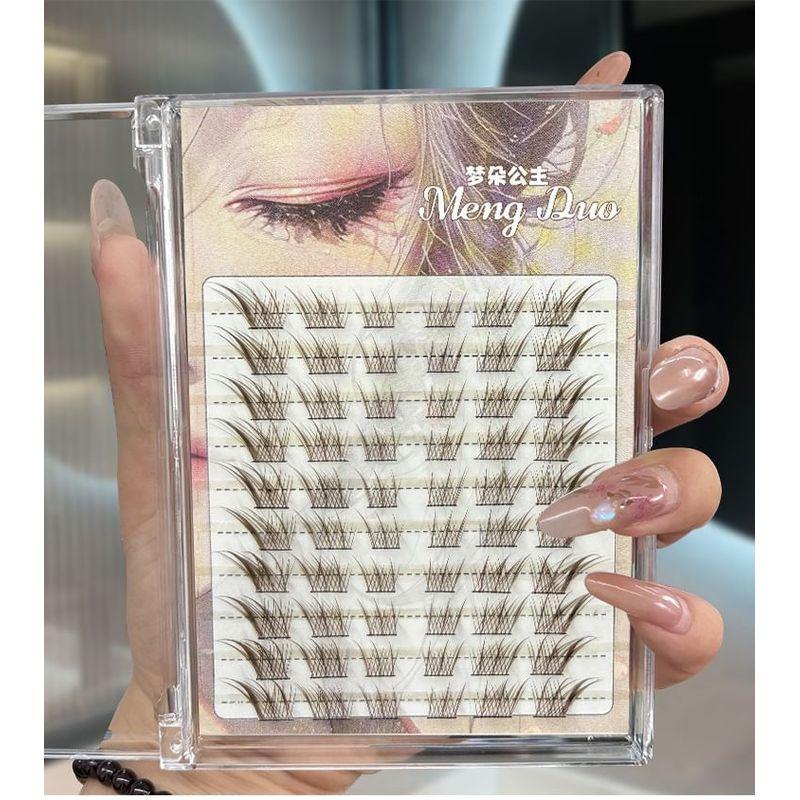 Bonnie Wisp - Натуральные коричневые накладные ресницы пучки, мультипак
