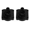 2Pcs Outboard Water Pump Housing Install Easily Lightweight Portable Anti Rust Impeller Housing for 15 Horsepower Boat