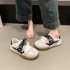 Ретро кроссовки на плоской подошве немецкие тренировочные туфли 2025 весна и осень новые повседневные нескользящие туфли Форреста Гампа модные универсальные увеличивающие рост повседневные туфли тренд