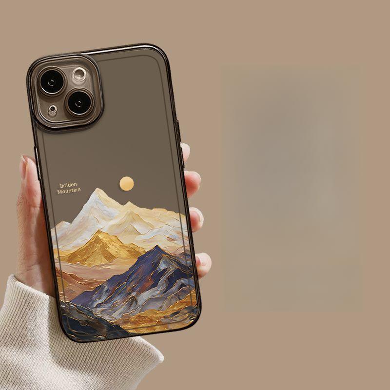 Чехол для телефона "Снежная гора Восхода Аннапурна II" Для iPhone 17 16 15 11 12 14 13 Pro Max Mini XS XR 7 8 Plus Силиконовый чехол