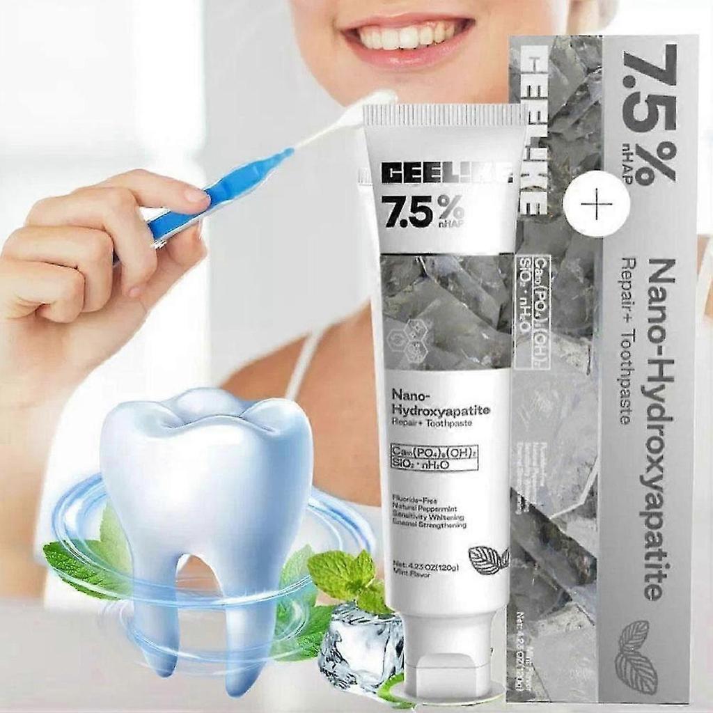 1-5X CEELIKE Hydroxyapatite ToothpasteEnamel Strengthening&Sensitivity.Whitening