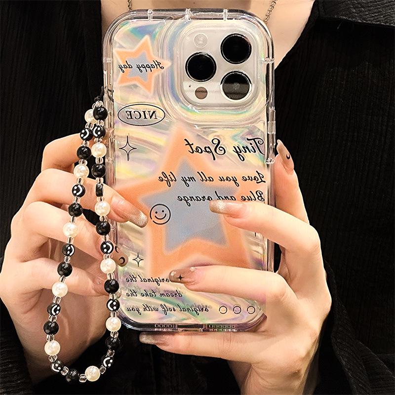 Zhitai Phantom Case for iPhone 14 Pro Max, Fits iPhone 15, 13, 12/11, and 7/8 with Bracelet