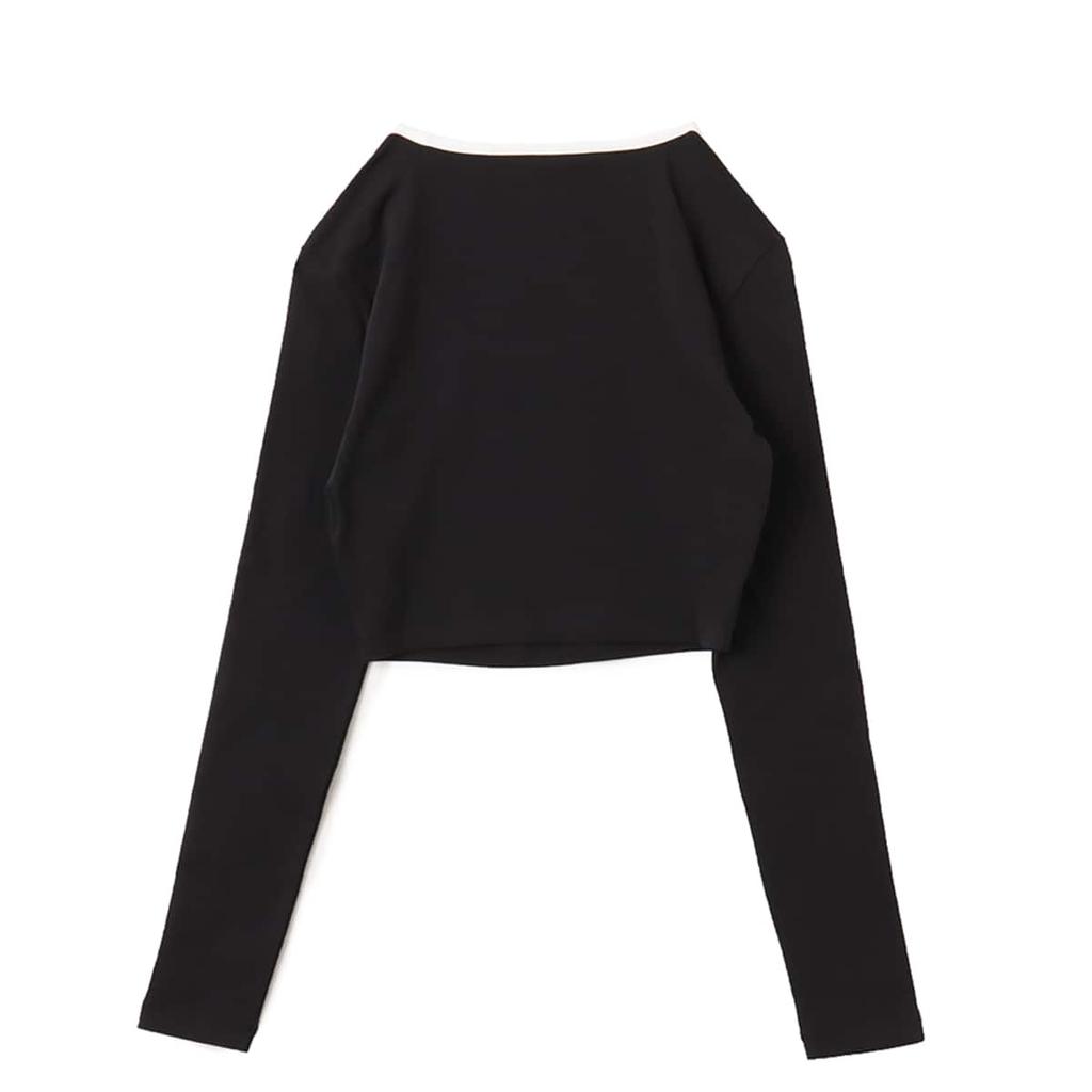 Adidas Оригинальный кроп-топ 3 Stripes облегающего кроя, простой полосатый топ с длинным рукавом для женщин, черный JD4624