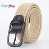 Men's Belt Casual Woven Elastic Belt Outdoor Sports Women's Belt Climbing Work Belt Jeans Suit Pants Men's And Women's Universal