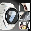Закаленное Стекло+ Чехол-Бампер из Поликарбоната для Samsung Galaxy Watch4 5 6 7 44мм 40мм Полное Покрытие Защитный Бампер Чехол Аксессуары для Galaxy Watch7