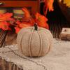 Colorful Cover Fabric Pumpkin Autumn Style Thanksgiving Decor Artificial Pumpkin  Autumn Theme