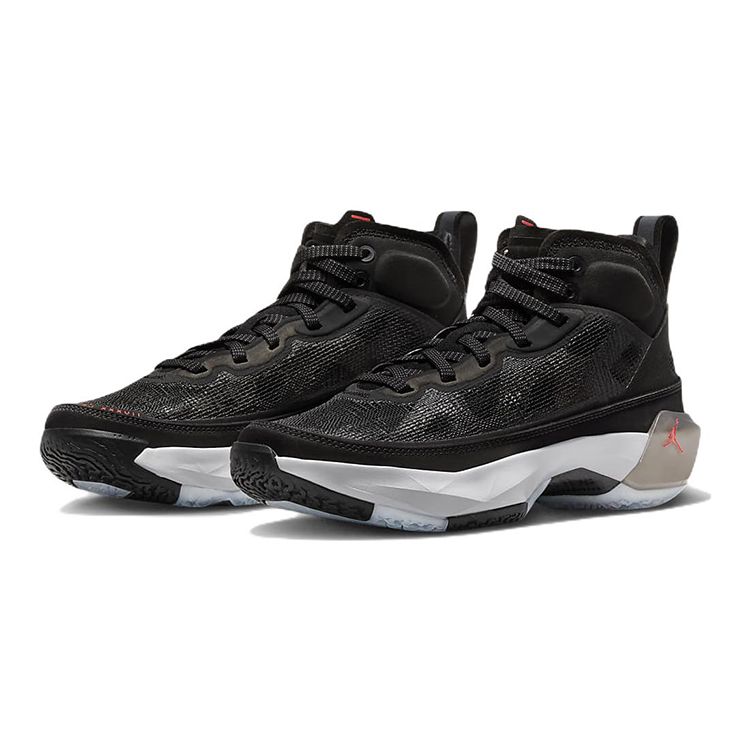 Кроссовки Air Jordan 37 GS Black Hot Punch Kids белые многоцветные DD7421-091