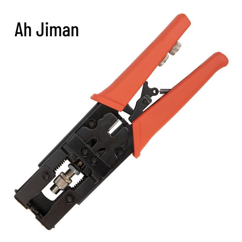Многофункциональный храповой обжимной инструмент Jiman для коаксиальных F-разъемов/BNC/RCA