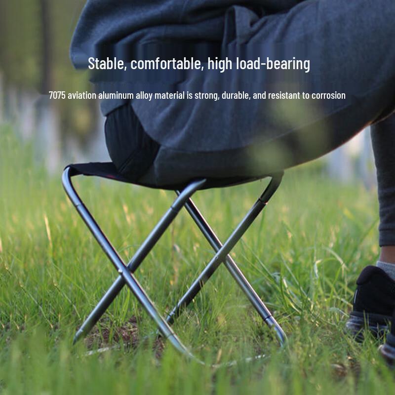 ZISIZ Outdoor Aluminum Folding Portable Chair