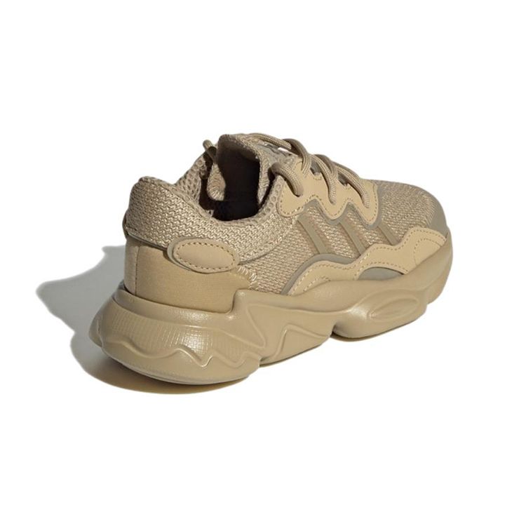 Adidas Originals Ozweego Comfortable Non-Slip Wear-Resistant Breathable Low-Top Sports Casual Shoes Kids Sneakers Brown GX1644