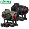 Diana 1X22 3Moa Rubber Armed Grade 11 Red W/ Riser Base Under 1/3 Common Witness Ar15 Red Dot Sight