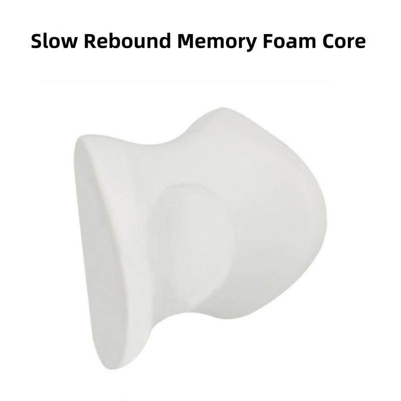 Для автомобильной подушки-подголовника из пены с памятью, 4D сетка, комфорт, дышащая ткань, подушка для шеи на автомобильное сиденье