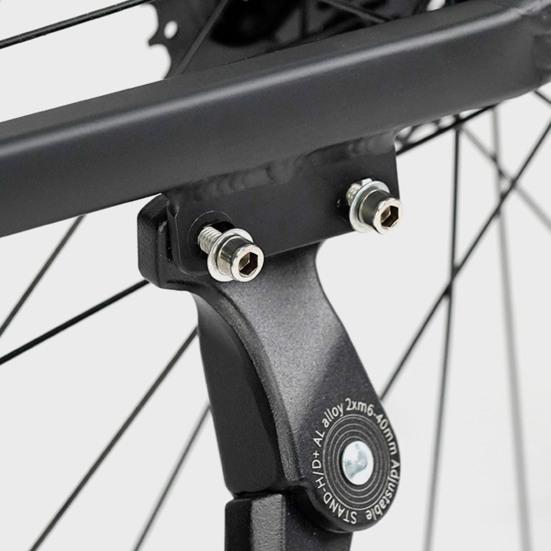 Велосипедная подставка из алюминиевого сплава, высокая грузоподъемность, противоскользящая боковая подставка, регулируемая по высоте подножка 24-29 дюймов, велосипедные аксессуары