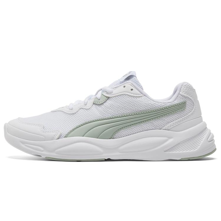Puma Бегуны 90-х Nu Wave 'Белый Серый Зеленый' (унисекс) Кроссовки 373017 21