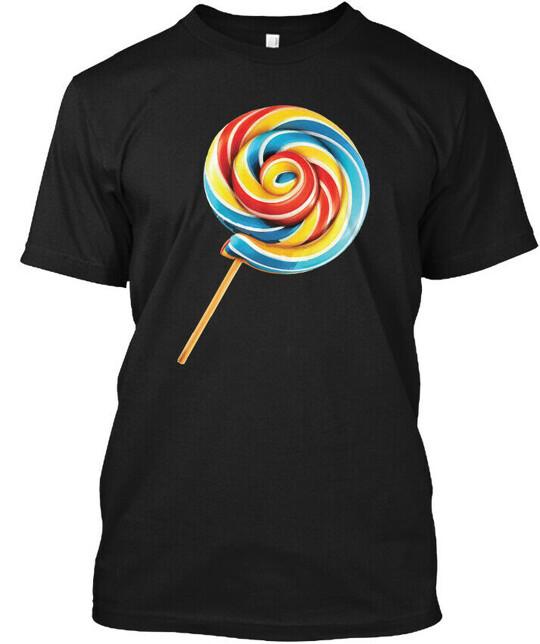 Lollipop Sugar Swirl Lolly T-Shirt Size S to 5XL