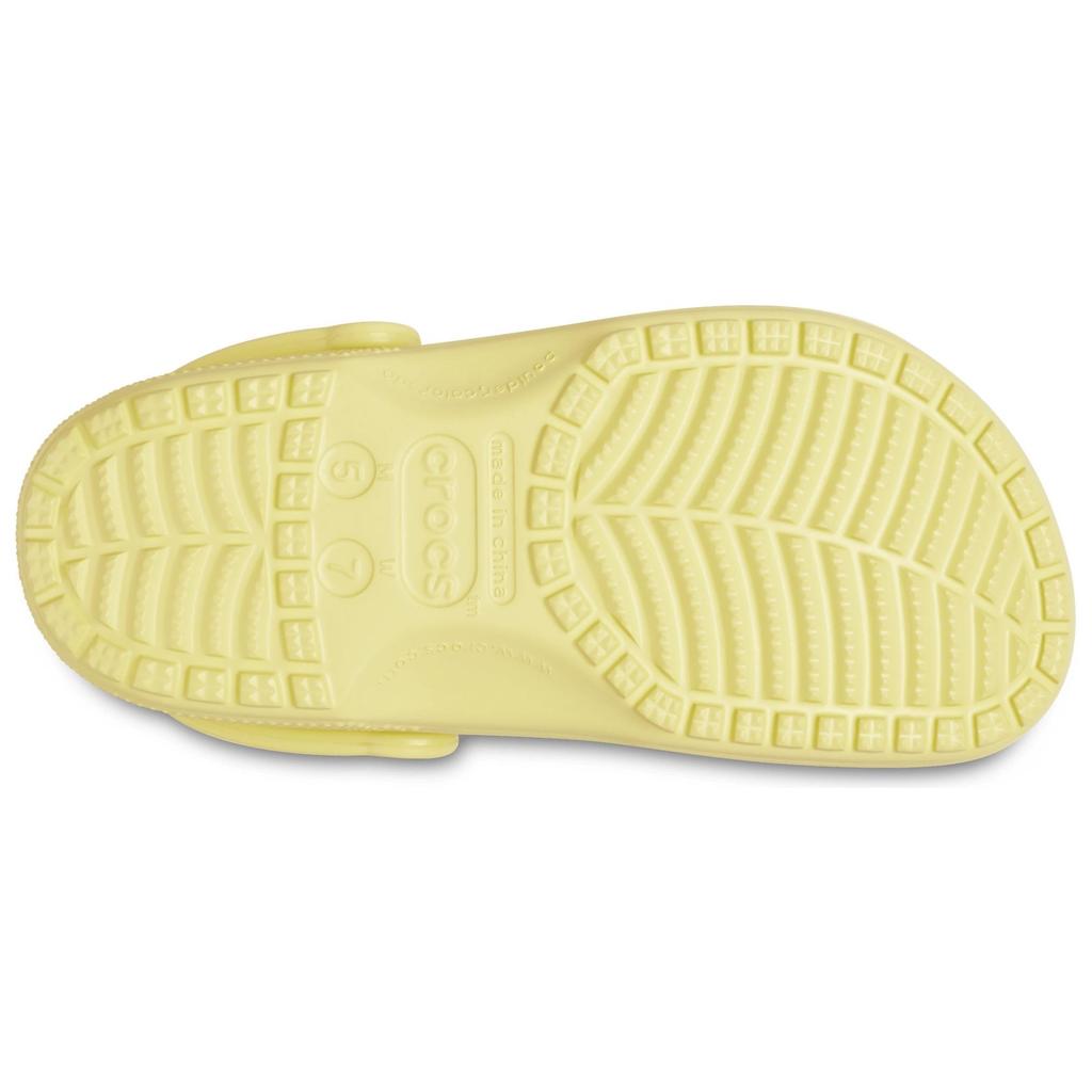 Crocs Классические клоги универсальные и удобные дырчатые туфли унисекс желтые