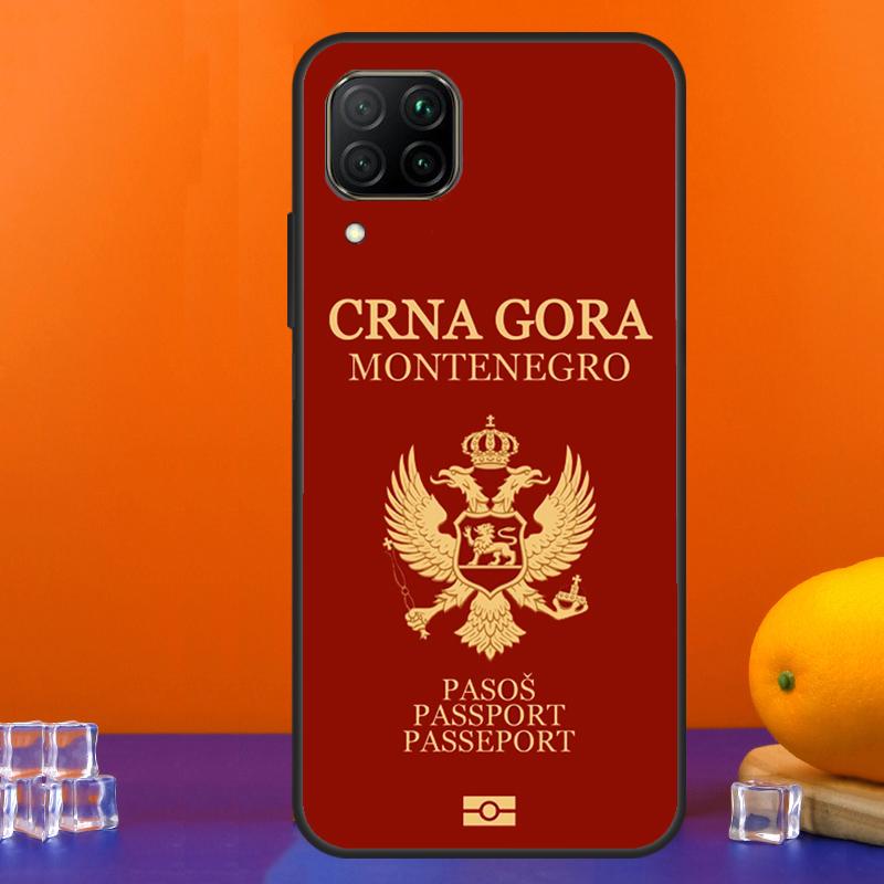 Montenegro Flag For Huawei Nova 12s 12i 11i 5T 9 10 SE Y91 Y90 Y60 Y70 Y72 Y61 P60 Pro P20 P40 P30 Lite Case