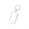 100x Acrylic Photo Keyrings Clear Supplies Rectangle Gift Picture Frame Keyring Crafting DIY