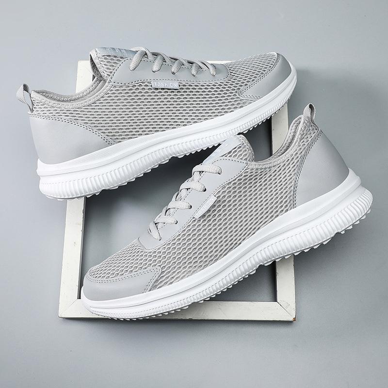 Мужская повседневная обувь, кроссовки, модные легкие дышащие летние сандалии, уличная пляжная обувь для отдыха, сетчатая обувь, Zapatos De Hombre, мужская обувь