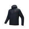 Comfortable Breathable Versatile Jacket With Letter Zipper And Hood Men Jacket Black 952517608-4