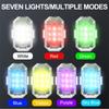 High Brightness Led Strobe Light 7 Colors Usb Rechargeable Wireless Lights