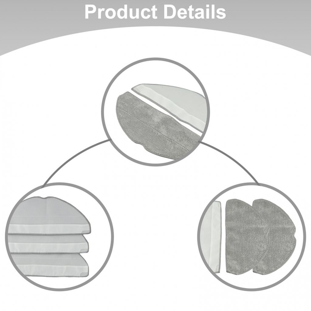 Для Eufy G50 и L60 Для гибридной сменной швабры Набор из 10 штук