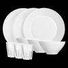 Luminarc Huaruina White Jade 9-Piece Dinnerware Set
