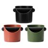 Coffee Knock Box Non-slip Rubber Base Shock-absorbent Barista Espresso Grounds Container Dump Bin Bucket Kitchen Cafe Supplies