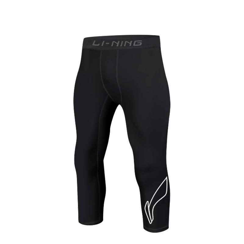 Li Ning Спортивные штаны мужские черные YUQT009-2