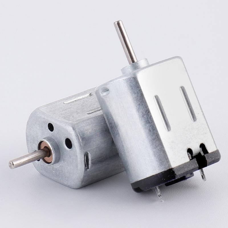 FF030 Mini DC Motor High Torque Low Noise Stable Small Electric Motor for Household Appliance Repair Hobby Craft Projects