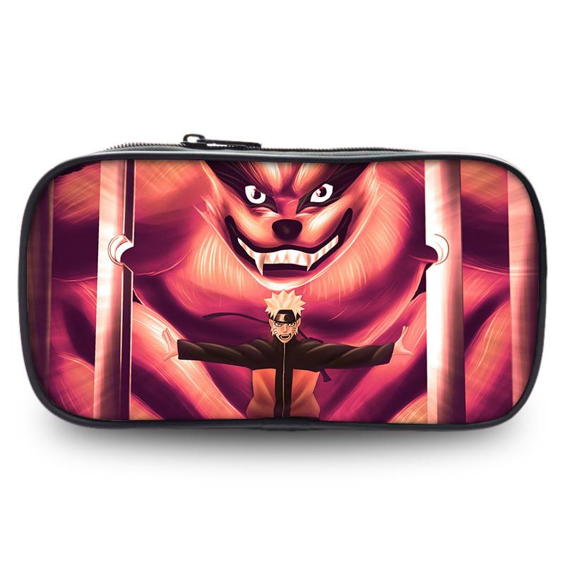 Naruto Anime Character Print Single Layer Stationery Storage Bagfor Students
