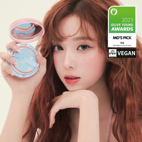 [Эксклюзивный проект] Espoir Be Velvet Cover Cushion New Class Project (основной продукт + пополнение),Корейская косметика, КПОП