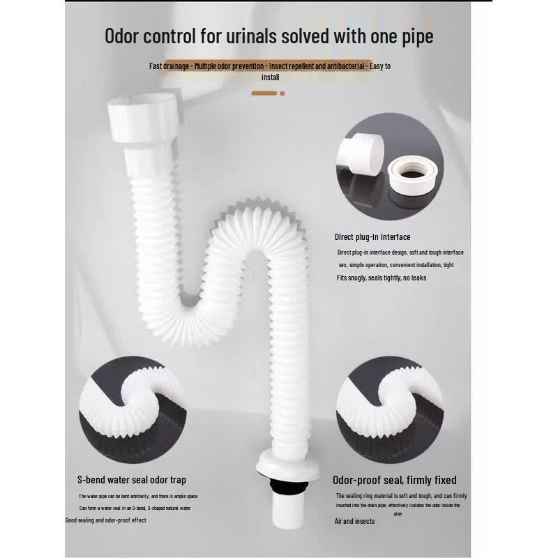 Urinal Anti-odor Drain Pipe