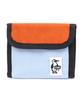 Дорожный кошелек Trifold Wallet Sweat Nylon Sax/Orange
