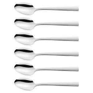 Lot de 6 cuilleres a moka dinner en inox - Zwilling
