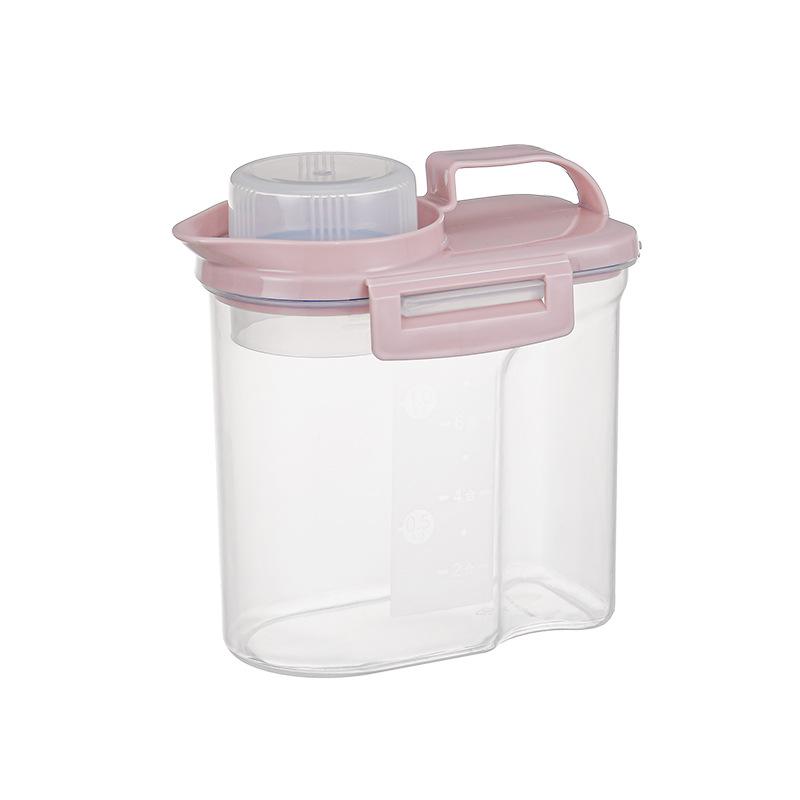 Kitchen Food Grains Plastic Storage Box Jars Home Large Capacity Snacks Dry Goods Sealed Transparent Organizer Containers Cans