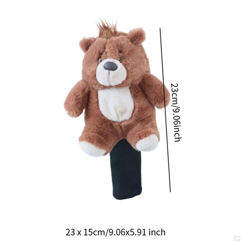 Чехол для гольфа Bear для клюшек Fairway Wood, симпатичный мягкий защитный чехол для парков