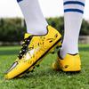 32-45 мужские/женские низкие кроссовки с длинными шипами, футбольные бутсы с искусственной травой, детские кроссовки с шипами, кроссовки для бега