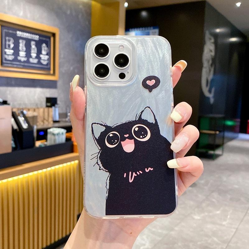 Новая модель подходит для VIVO X100PRO мультяшный перьевой пряжи чехол для мобильного телефона S19 S18 забавный и креативный пара кошек