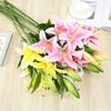 Artificial Lily Hydrangea Rose 1pcs 36cm Durable PU
