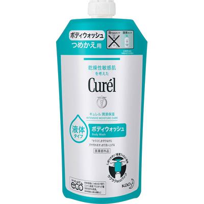 Curel гель для душа сменный блок 340 мл (Квази-лекарство) Body Care Curel Нанесите необходимое количество средства на влажное полотенце или губку, хорошо вспеньте и тщательно смойте.