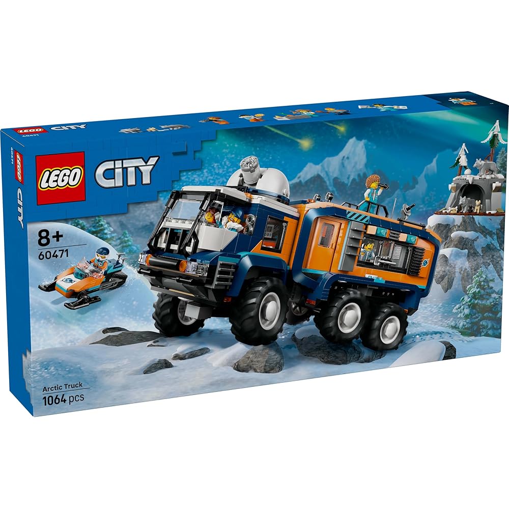 LEGO City Arctic Exploration Mobile Lab Toy for Kids Ages 8-10 Building Blocks Set 60471