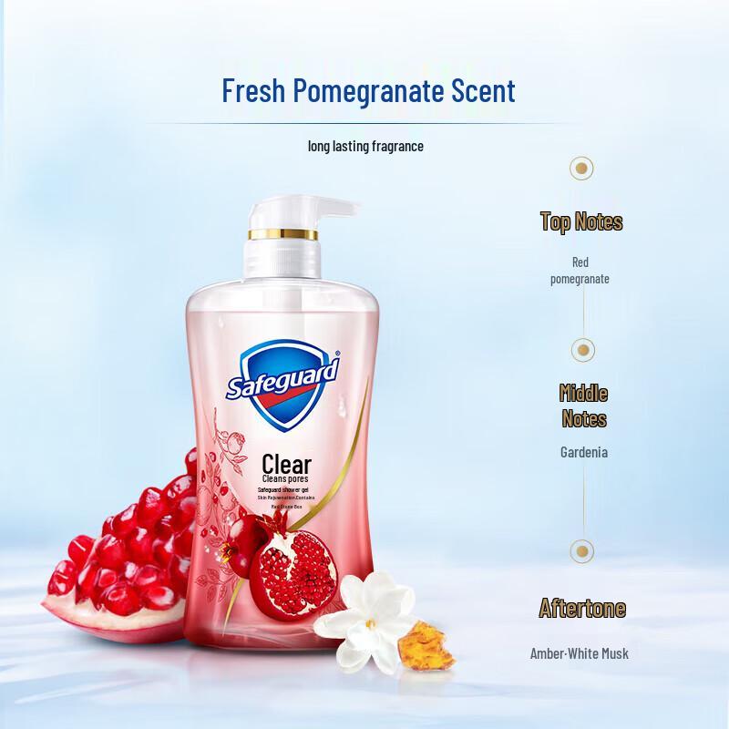 Safeguard Red Pomegranate Shower Gel