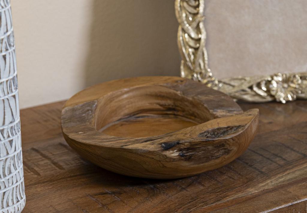 Поднос Erusi Тик См Ø 20X6