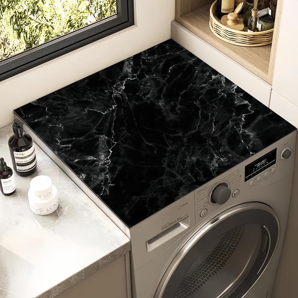 Коврик для защиты от пыли для стиральных машин, нескользящий коврик для холодильников, коврик от солнца и тканевый чехол, впитывающий воду