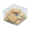 Transparency Rigid Plastic PS Material Mousse Cake Box Tiramisu Container Sushi Dessert Food Storage  Cookies Candy  Packing Box